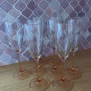Champagne glasses